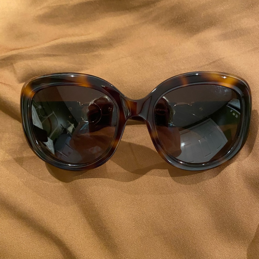 Salvatore Ferragamo Brown Oversized Sunglasses